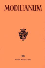 Modilianum 14